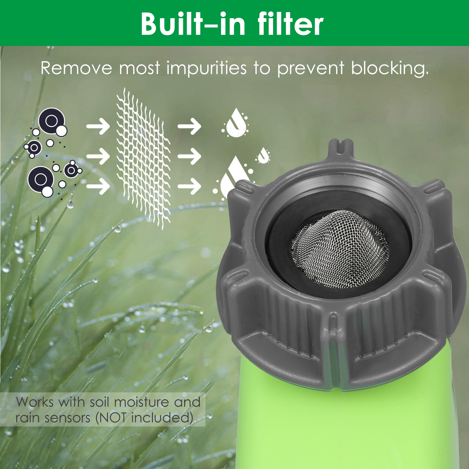 Programmable BT WiFi Water Timer Hose Faucet Timer Automatic Watering Sprinkler System Irrigation Controller for Garden Plants
