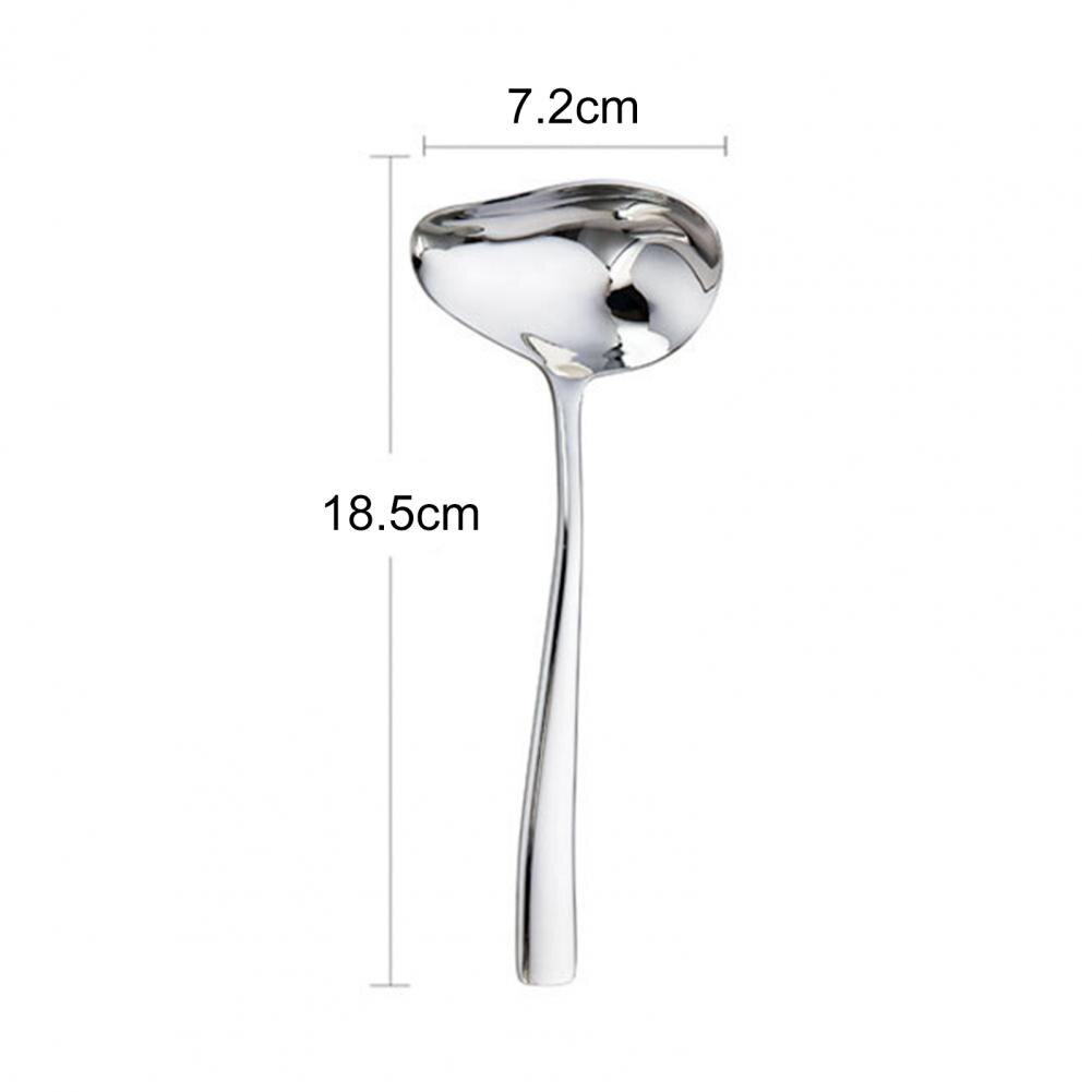 Ergonomic Convenient Rust Proof Safe Pot Soup Ladle for Party