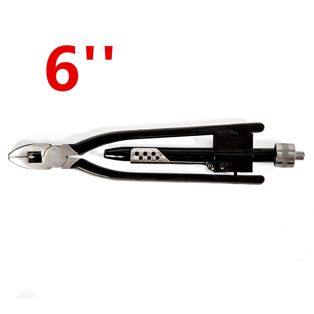 Alicates de alambre de seguridad de 6 ''/9'', pinzas de alambre de Twister de seguridad de alta resistencia y resorte de retorno, Ideal para alambre trenzado rápidamente: 6 inch