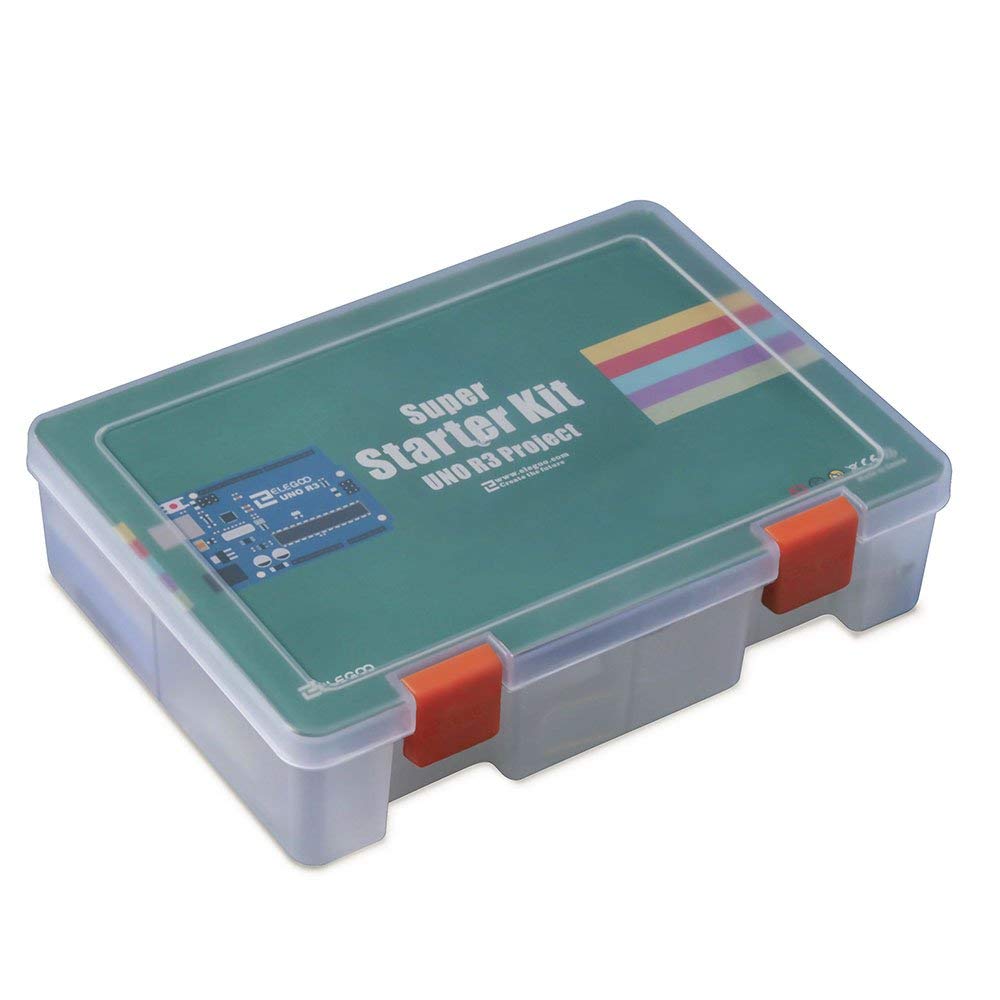 ELEGOO Arduino UNO Project Super Starter Kit con Tutorial y UNO R3 Compatible con Arduino IDE
