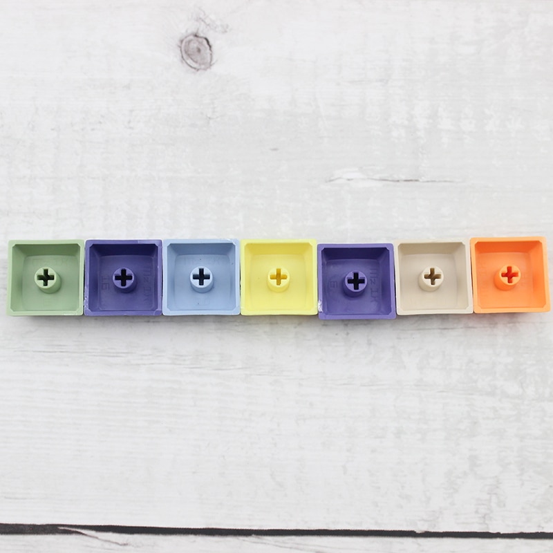 With Mixed Color XDA Keycaps Enjoypbt Blank For Cherry Mx Mechanical Keyboard Pbt Keycap Clavier Gamer  xd60  xd84 Gh60 Tada68