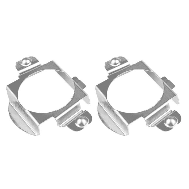 1 paar Metall H7 Auto LED Scheinwerfer Lampe Birne Basis Adapter Halfter Halter Clips Scheinwerfer Birne Basis Adapter Auto Zubehör