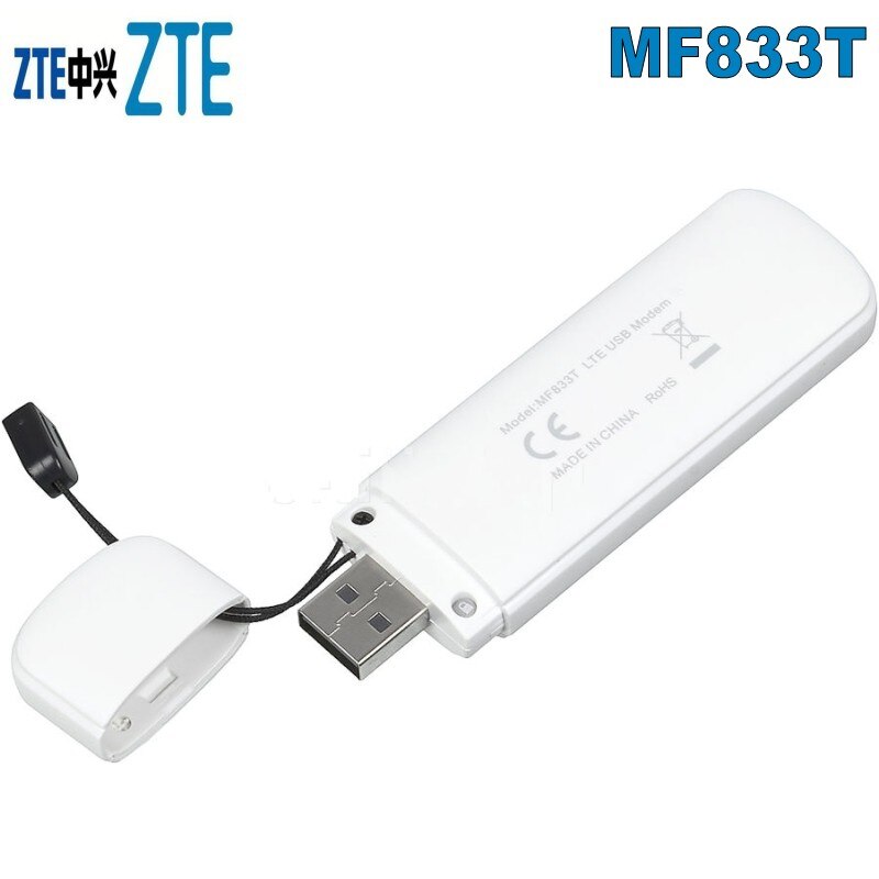 ZTE MF833T 4G LTE USB Modem cat4 150Mbps bande de soutien B1/B3/B5/B7/B8/B20 (28)