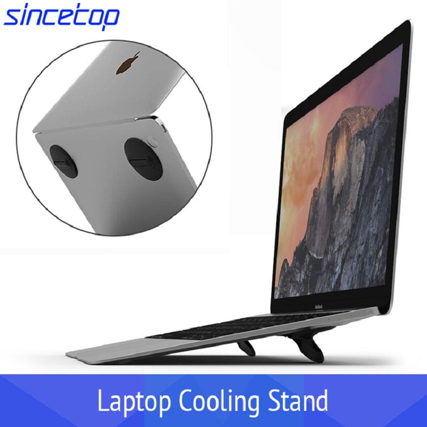 Sincetop Laptop Stand Voor Macbook Pro Universele Desktop Laptop Houder Mini Draagbare Cooling Pad Notebook Stand Voor Macbook Air