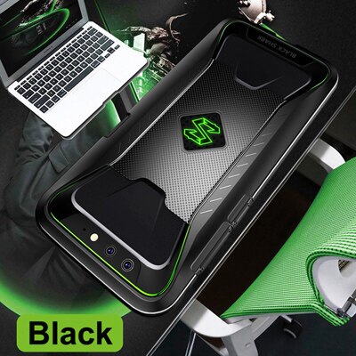 Schokbestendig TPU soft telefoon Gevallen Voor xiaomi Black Shark Case Warmteafvoer Cover Ondersteuning Gamepad voor xiaomi mi blackshark 1: Black