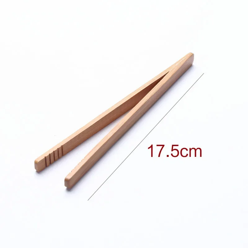 Bamboe Theeklem Duurzame Clip Cup Bamboe Pincet Zes Heren Kung Fu Theeservies Accessoires Theeclips