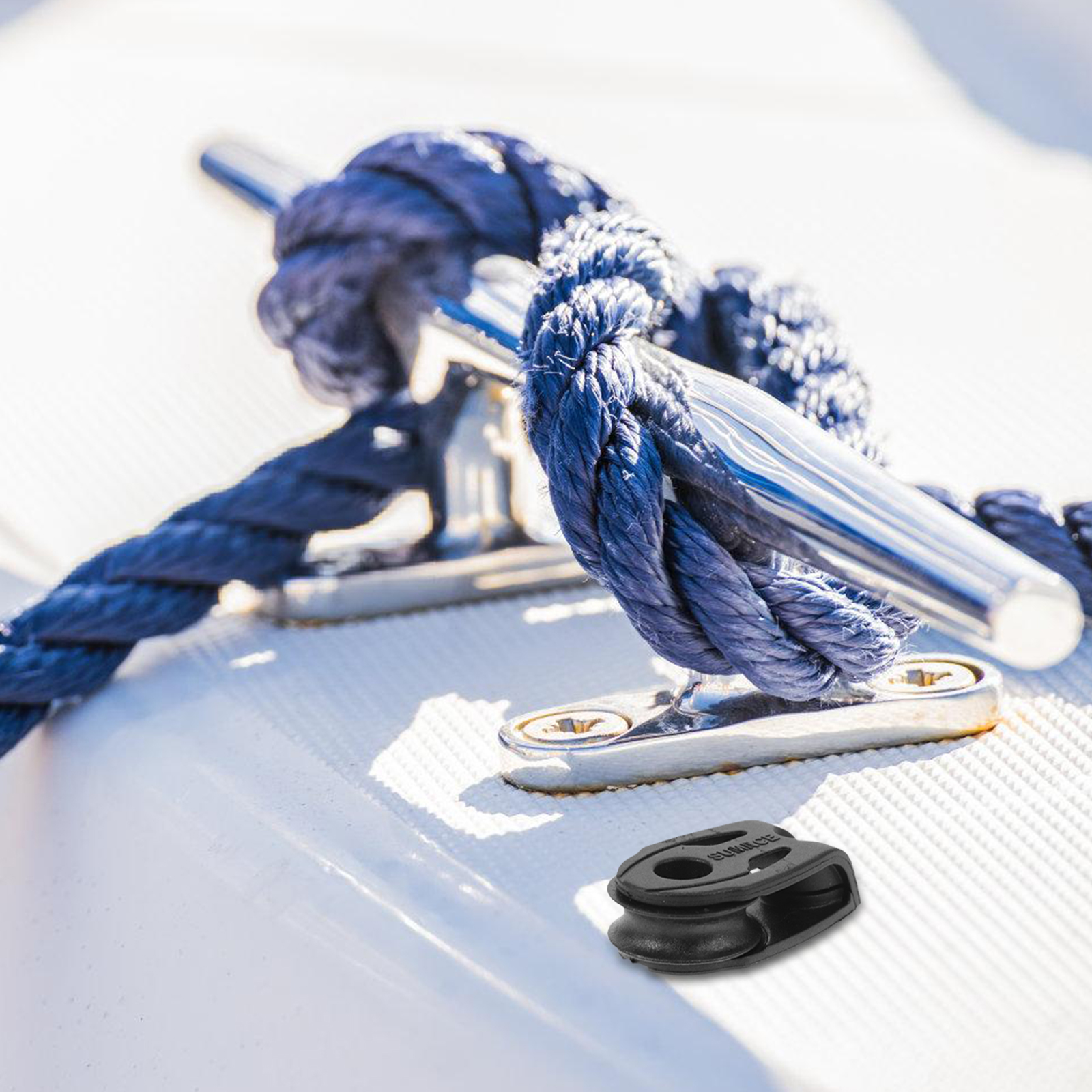 Accessorio per puleggia per barca, blocco di vela, cavo di sollevamento per barca a vela per palestra con sistema in nylon