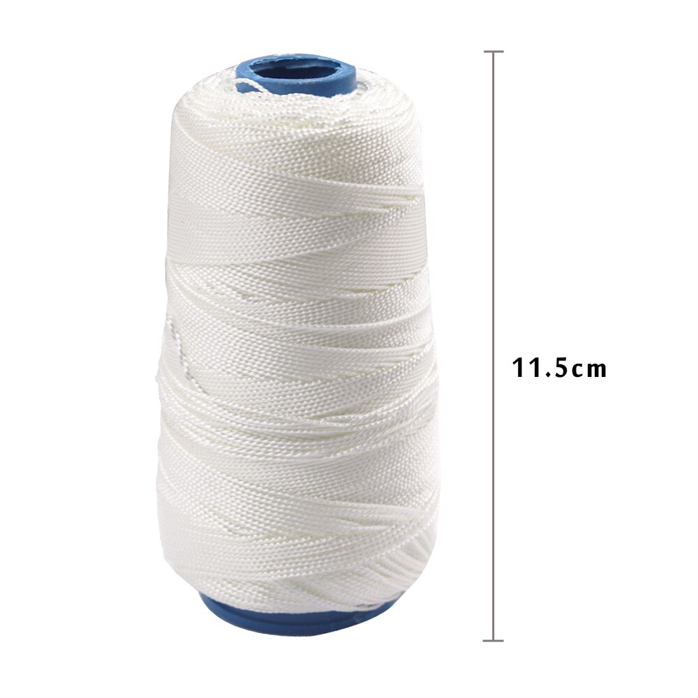 Hilo de coser de 0,8mm para artesanía de zapatos de cuero, hilo de coser duradero de nailon fuerte, cordón de costura a mano de 300M, artesanía de cuero