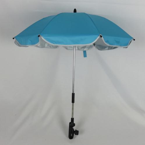 Top Arbitrary Bending Baby Stroller Umbrella Folding Waterproof Sunshade Kid Rain Umbrella for Baby Carriage Accessories: Blue