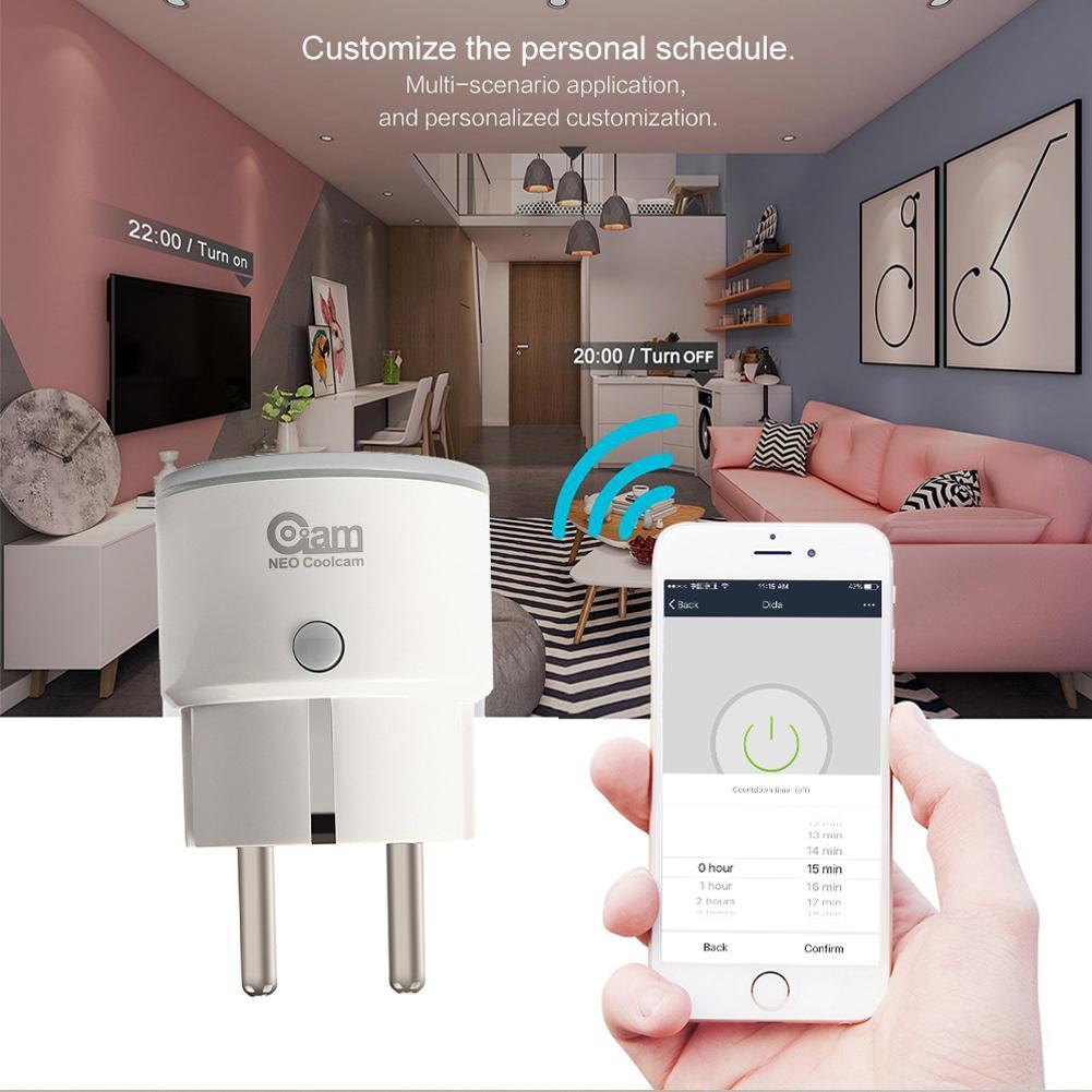 Smart Plug Home Automation Wifi Smart Socket Remote Control Work Socket EU Smart Socket Zoozee Smart Socket