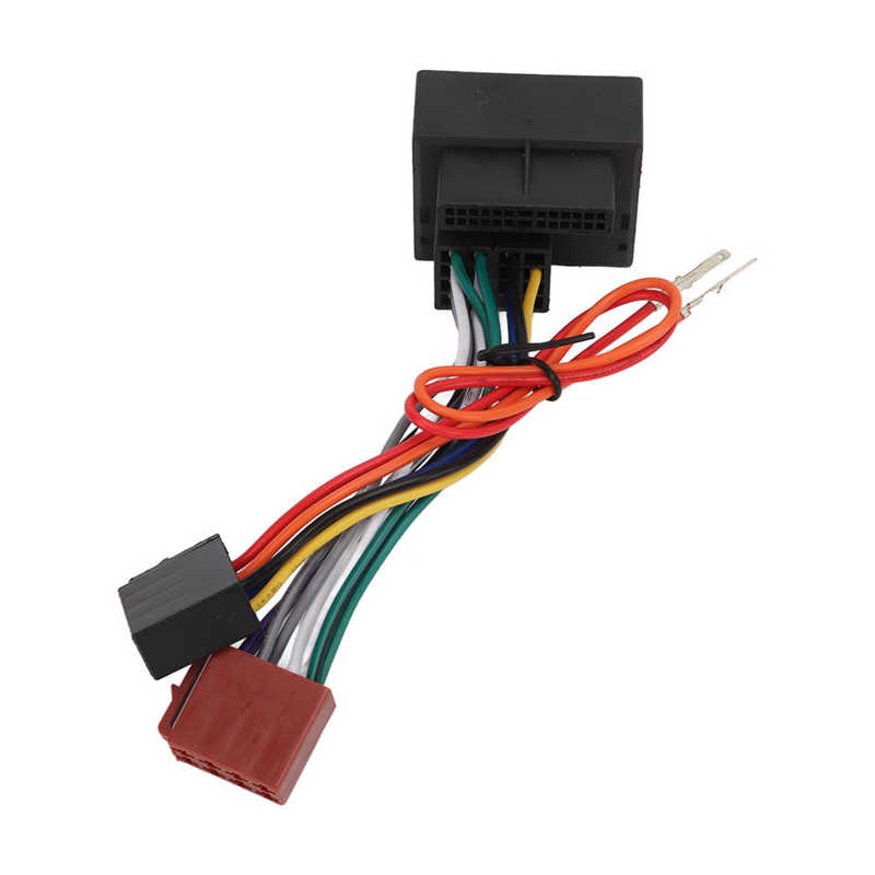 ISO Radio Adapter Radio ISO Wiring Harness Plastic for Car