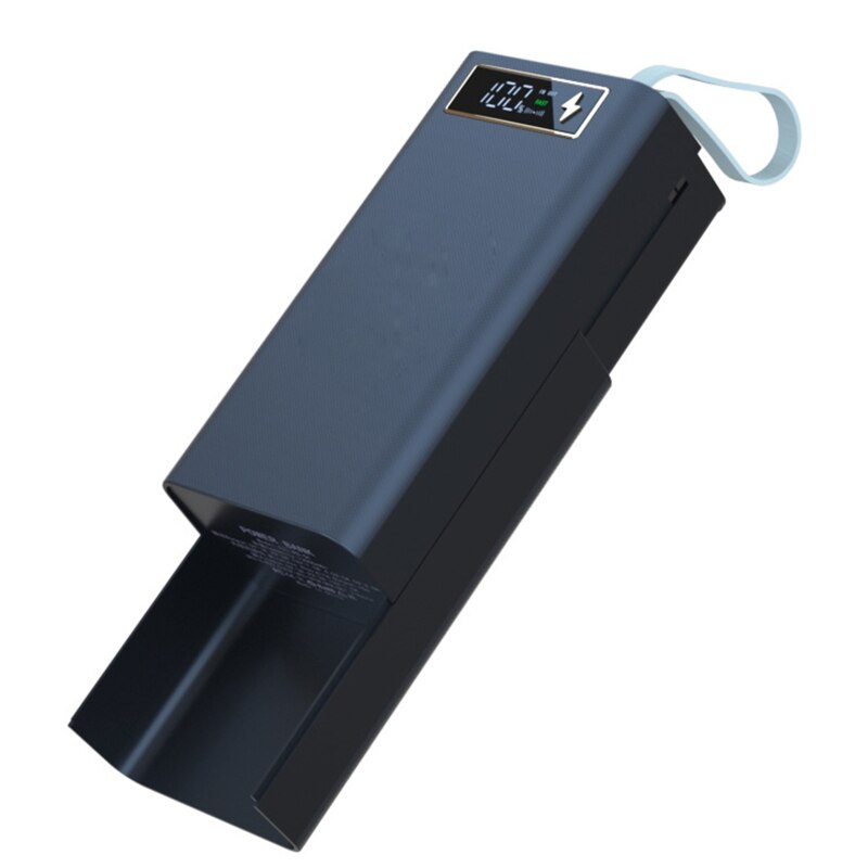 Removable USB Welding-free 21-section 18650 Power Bank Kit DIY Mobile Power Shell DIY Power Bank with Lighting