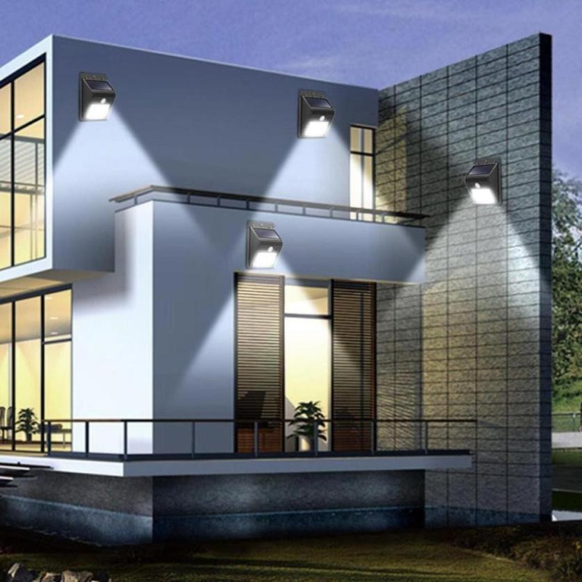 48 LED Solar Powered Wall Light Motion Sensor Outdoor Garden Security Lamp Solar Power Light Installation Screw Sheds & Storage