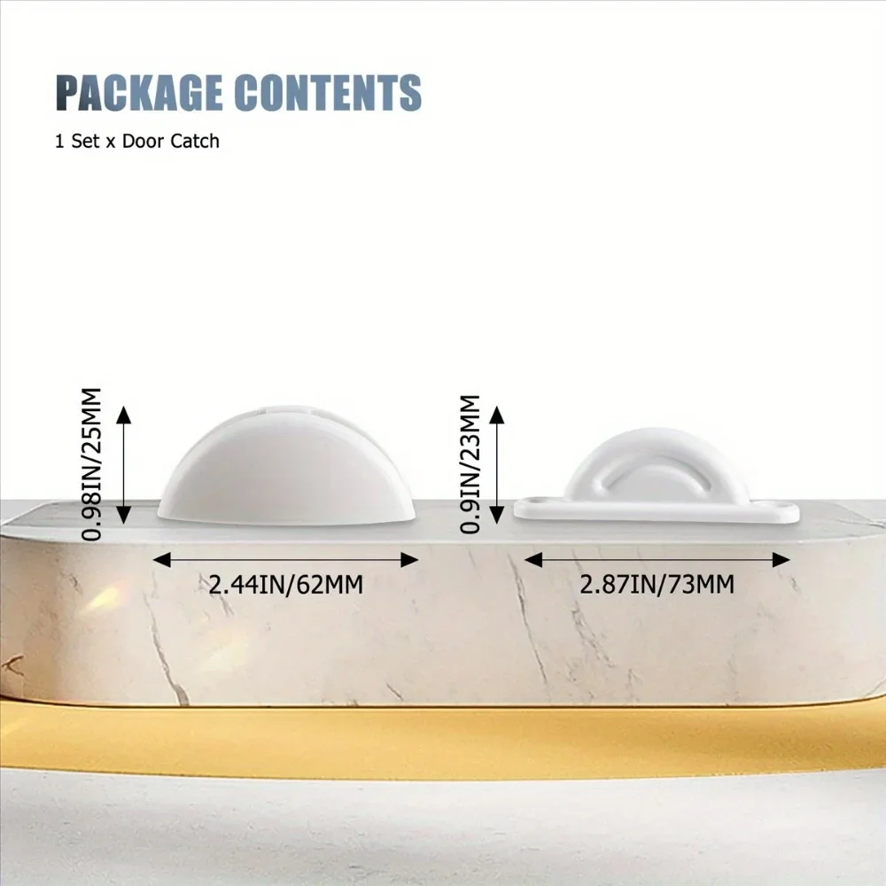 1 Set Camper Accessories Door Retainer Catch for Caravan Motorhome Lock Boat Rv Stopper Clip