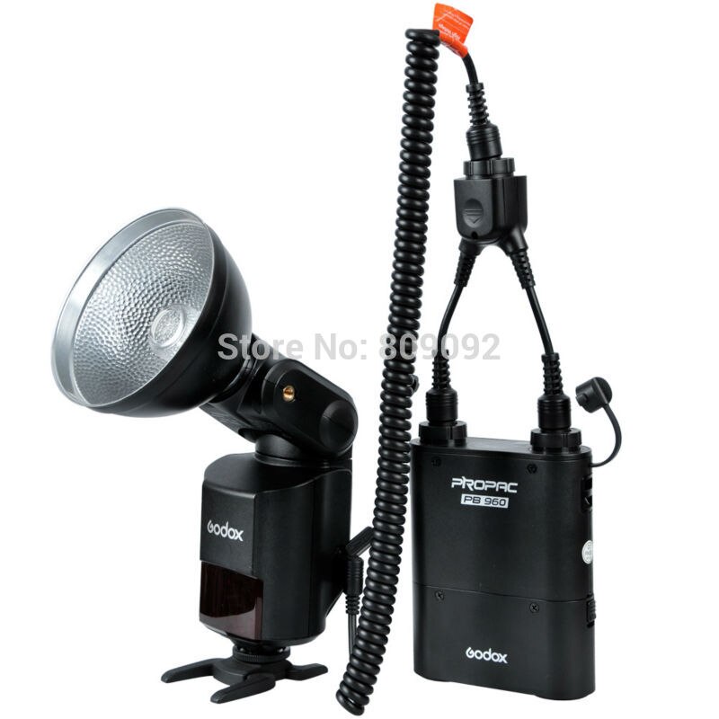 fotografie accessoires godox db-02 kabel y adapter 2 1 voor propac power pack pb960 flash ad360 ad180