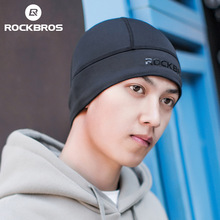 ROCKBROS-Gorro cálido de lana para ciclismo, sombrero deportivo para hombre, para esquí y nieve, para invierno, cinta para el pelo, bandana, pasamontañas