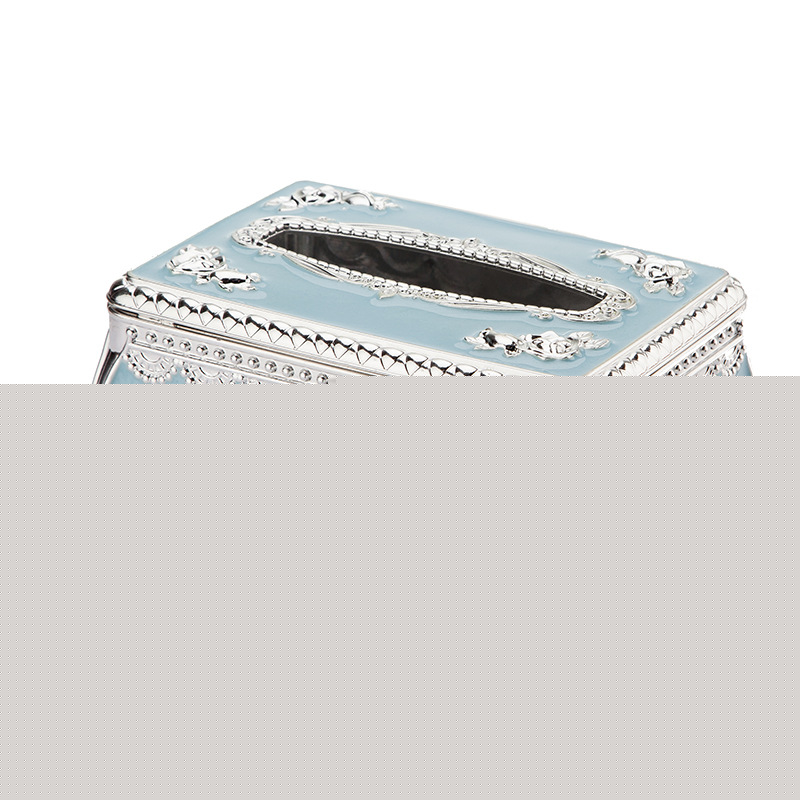 Europese Stijl Acryl Tissue Box Luxe Ktv Hotel Tissue Doos Tissue Rek Bureau Accessoires Home Office Bar Desktop Tissue: C