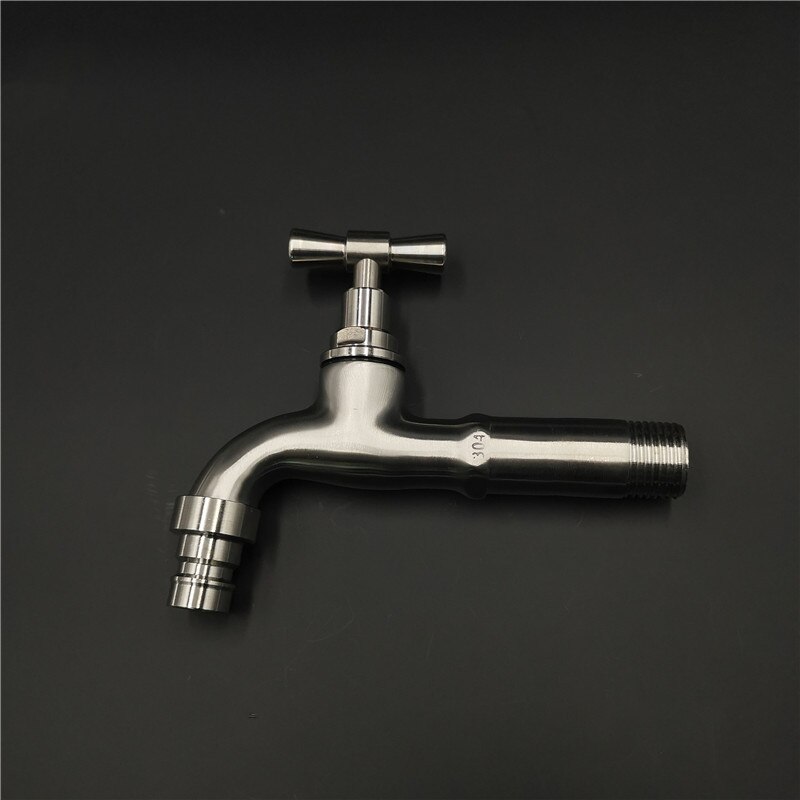 Wall Mounted Lengthen Washing Machine Tap Mop Pool Tap Garden Outdoor Water Modern Kitchen Bathroom Faucet
