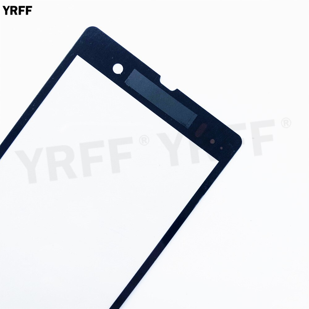 Pantalla táctil para Sony Xperia Z C6602 L36H C6603 digitalizador de pantalla táctil r Sensor Panel de vidrio reemplazo de montaje