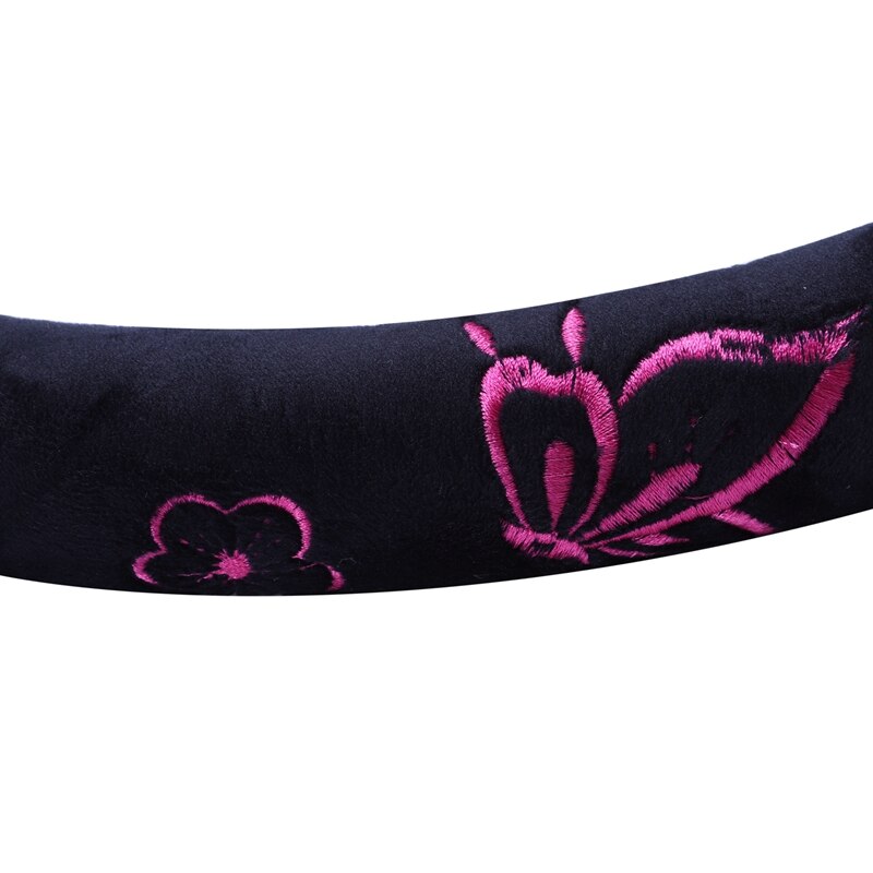 Comfort grip stuurhoes - rubber (vlinderroze)