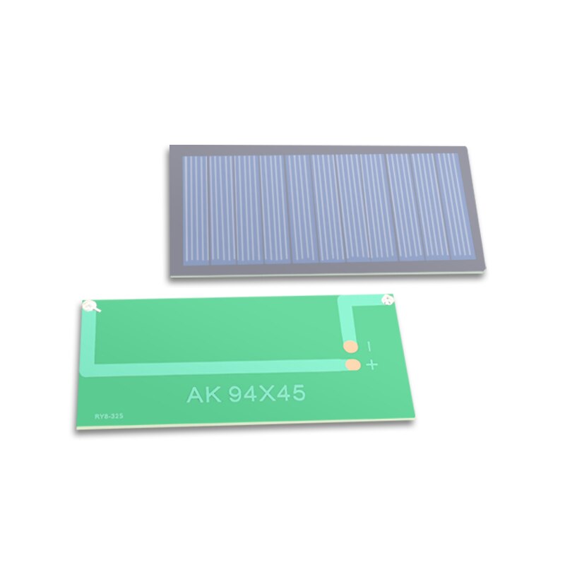 1Pc Solar Cell 5.5V Mini Zonnestelsel Diy Voor Batterij 5V Zonnepaneel Telefoon Opladers Draagbare 60mA 100mA 120mA 130mA 160mA 300mA