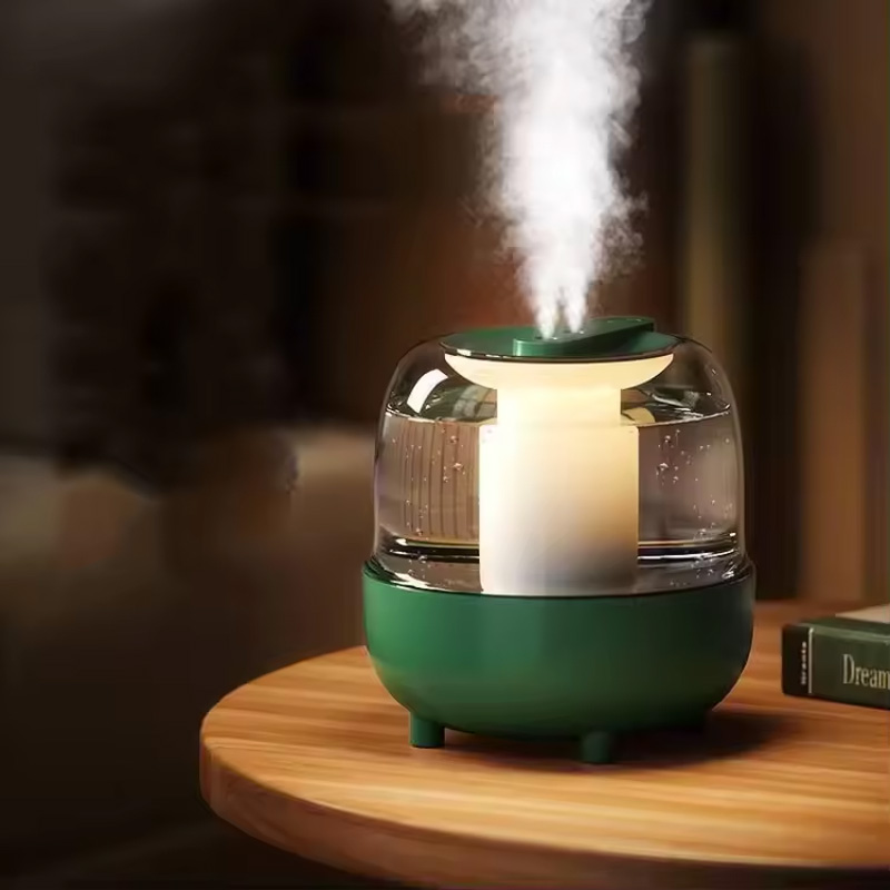 Nieuw Verlichting Luchtreiniger Water Aroma Essentiële Olie Diffuser Huishoudelijke Luchtbevochtiger voor Thuiskantoor