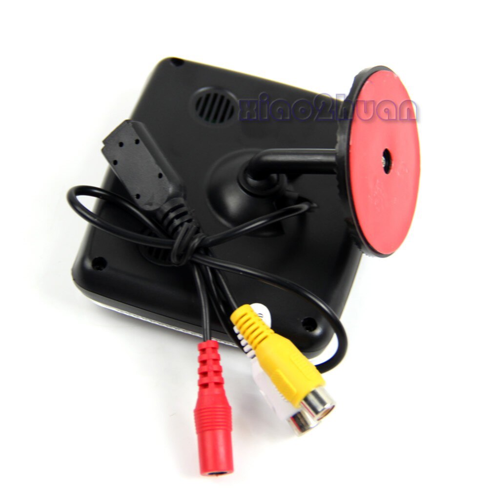 Monitor de pantalla LCD TFT de 3,5 pulgadas, cámara de marcha atrás, vista trasera de coche