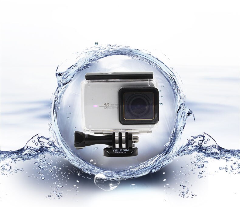 Waterdichte Behuizing Case Onderwater Duiken Protector Touch Tastbaar Terug Deur voor Xiaomi Yi 4k II XiaoYiII Lite Accessoires