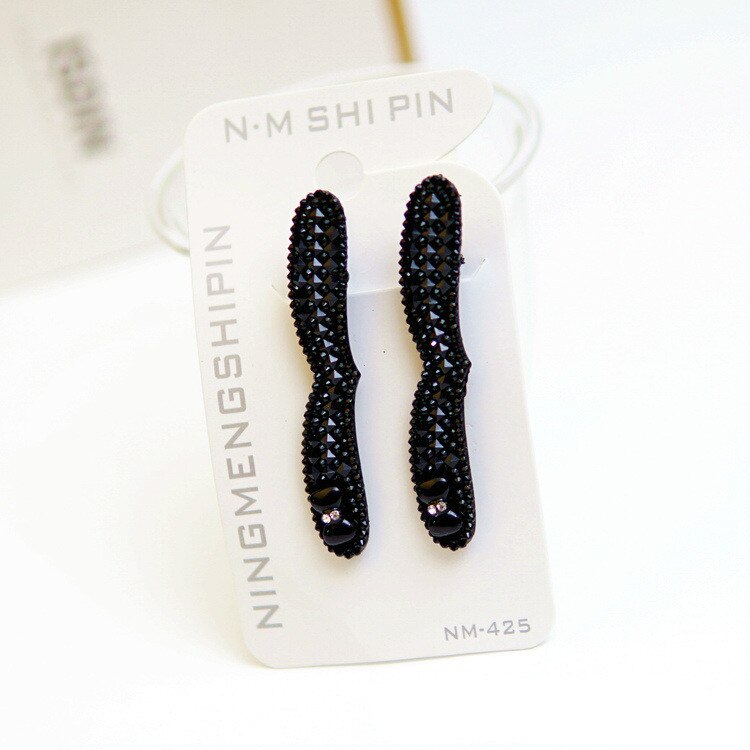 1 paar paarse haarspeldjes schattige prinsessenstijl kinderen glanzende textuur haarspeldjes baby zijclip meisjes accessoire: Ba paar