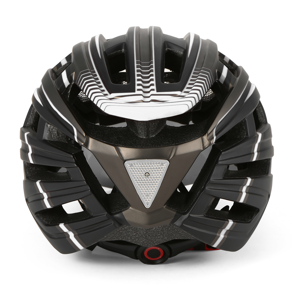 Lixada mountainbikehelm, motorhelm met achterlicht, afneembaar magnetisch vizier, uv-beschermende fietshelmen voor mannen en vrouwen.