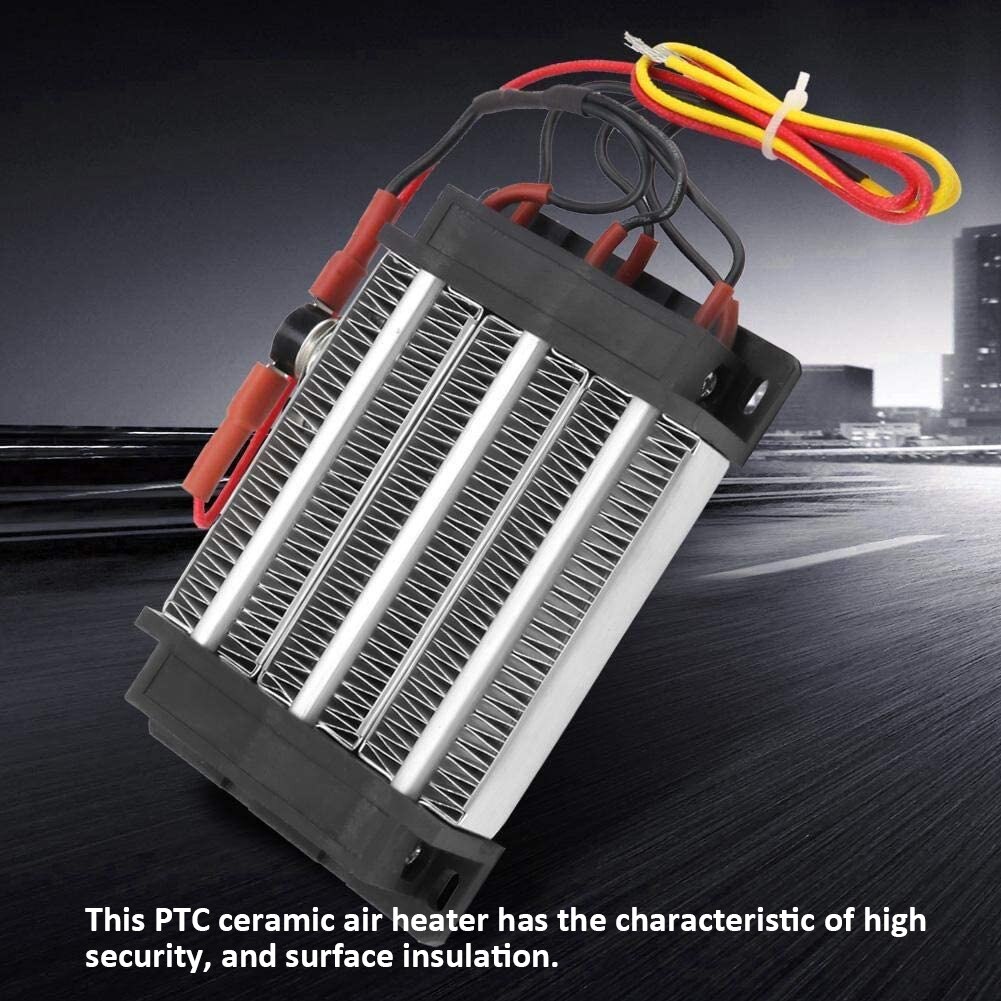 Élément chauffant en céramique 220 W, 600 V, chauffage d'air isolé, température constante automatique