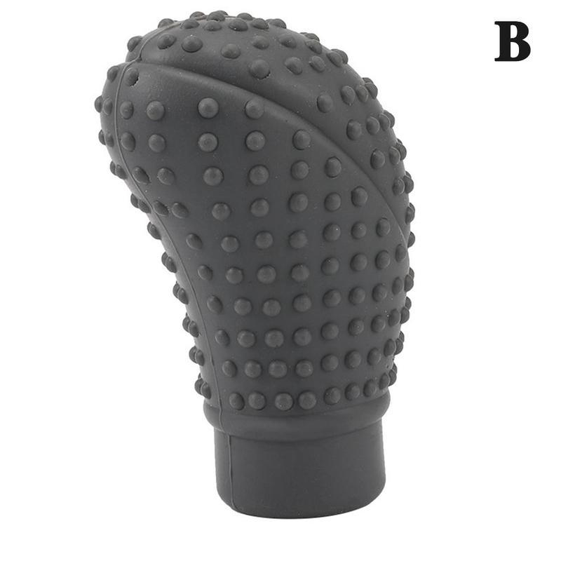Universal Handrem Cover Anti-Slip Siliconen Gear Manual Dust Hendel Transmissie Knop Lever Hendel Automatische Auto S Z7E2: B