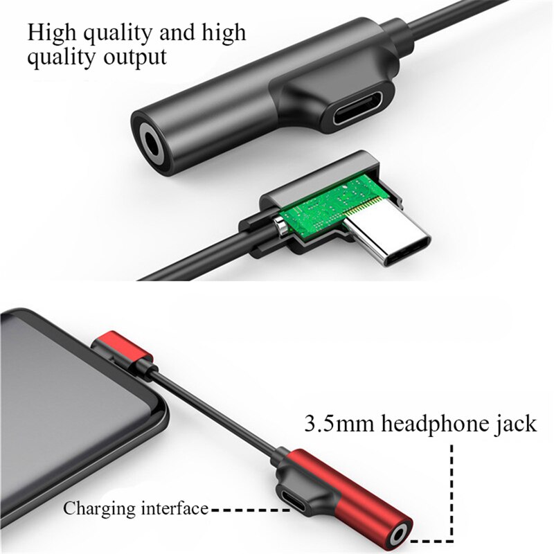 Oppselve USB Type C naar 3.5mm Jack Adapter Voor Xiao mi mi 9 8 mi 9 huawei mate 20 p30 Samsung S10 Type-C OTG USB-C USBC Splitters