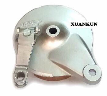 AX100 Motorcycle Front and Rear Hub Core Steel Ring Hub Changchun Suzuki Front and Rear Brake Drum Cover Wheel Hub Assembly: F