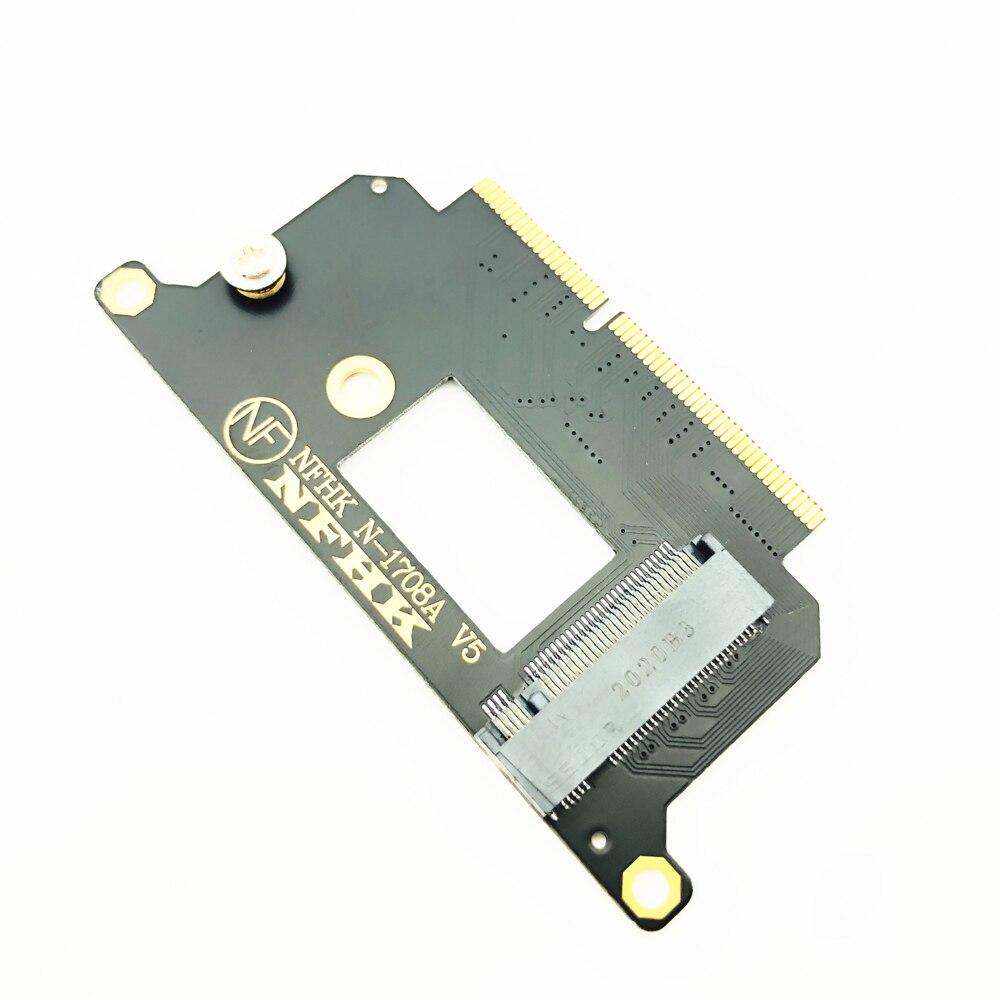 A1708 nvme -adapter för macbook nvme pci express pcie till m .2 ssd -adapterkort n -1708a för macbook pro retina 13 "  a1708