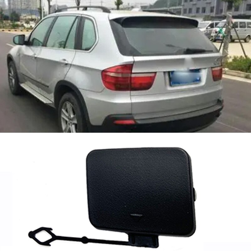 Rear Left Right Bumper Towing Tow HOOK Eye Cover Cap 51127158447 51127158448 For BMW X5 E70 2006