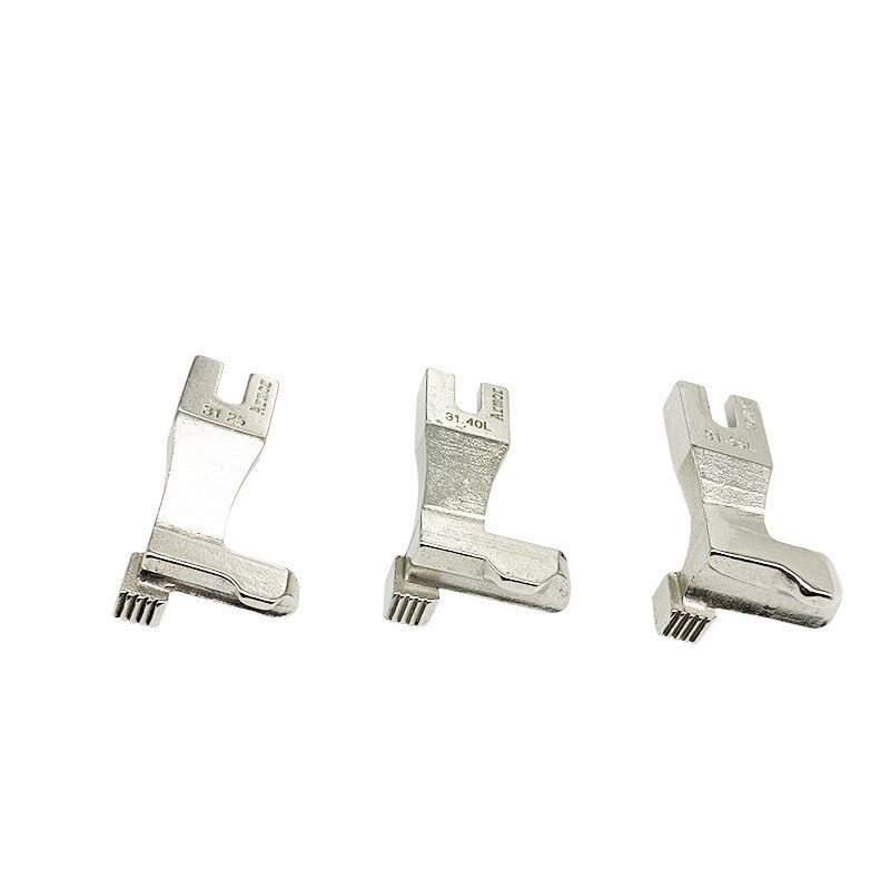 Industrial Walking Foot Sewing Machine Parts, Welting Presser Foot, 2.5mm/4mm/5.5mm, All Steel Inner And Outer Presser Foot