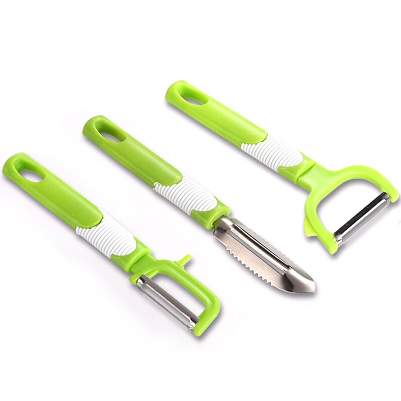 1pc groentesnijders, fruitmeloenschaaf, rasp, keukengadgets, groente-aardappelschiller, 3 stijlen