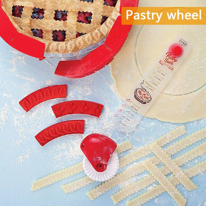 Household Pastry Pie Decor Cutter Noodle Maker Pasta Noodle Cutter Household Kitchen Pizza Cookie Cutter Cake Decorating Tools