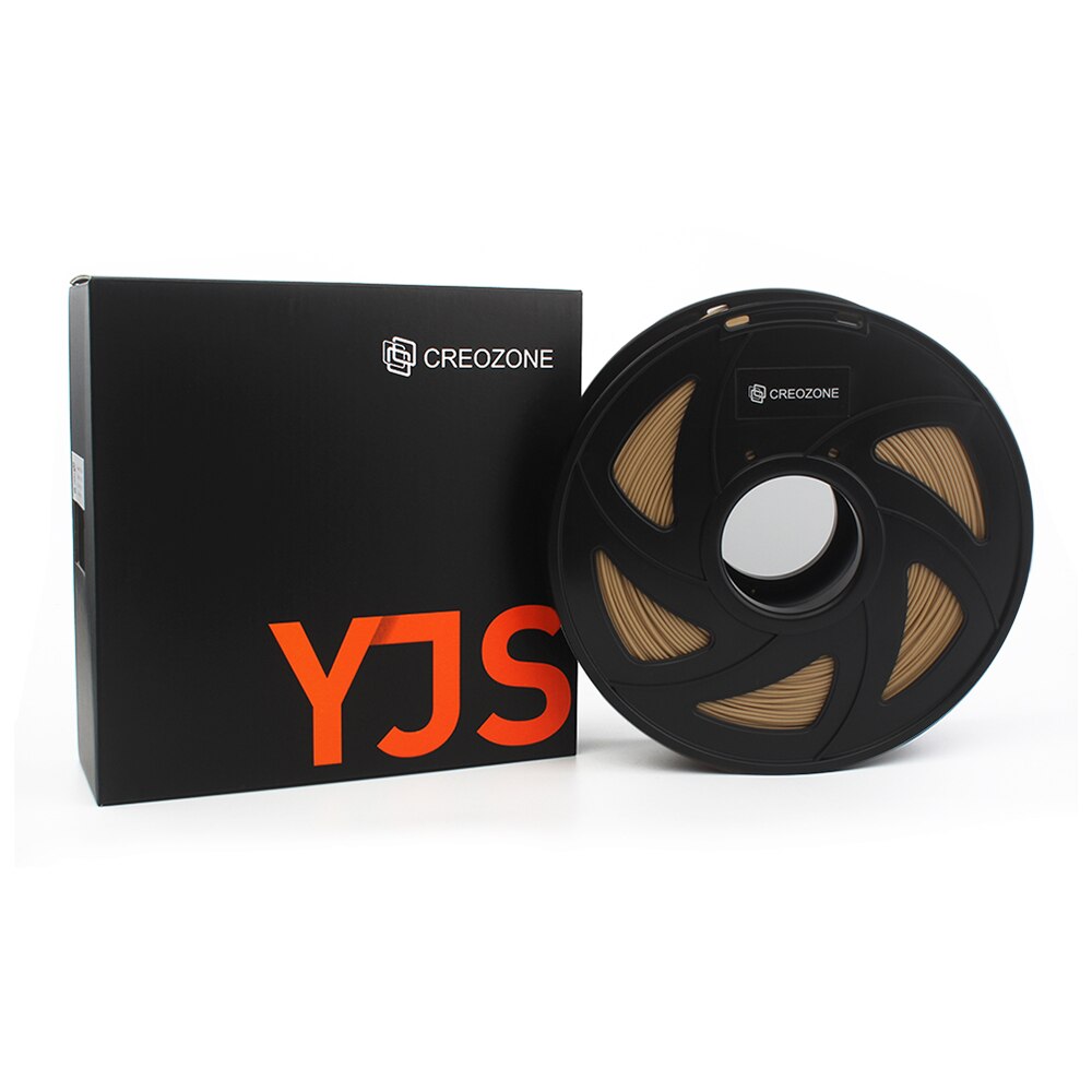 CREOZONE Wood Filament 3D Printer Supplies 1kg Filament Spool 3D Printer Wood 1.75 Dimensional Accuracy +/- 0.03mm