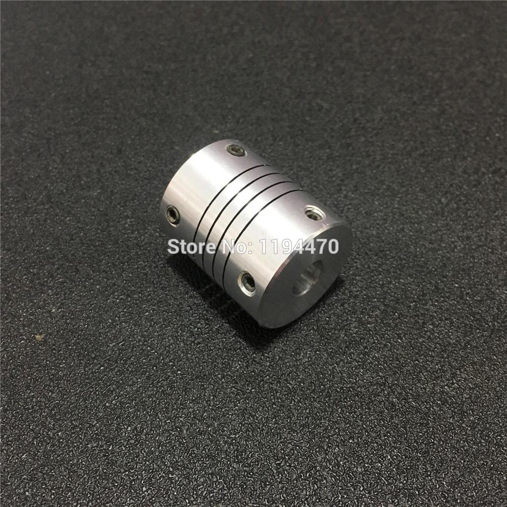 5pcs DR 10x10mm D25 L30 10mm to 10mm Flexible Coupling CNC Stepper Motor Shaft Coupler 3D Printer Encoder Connector