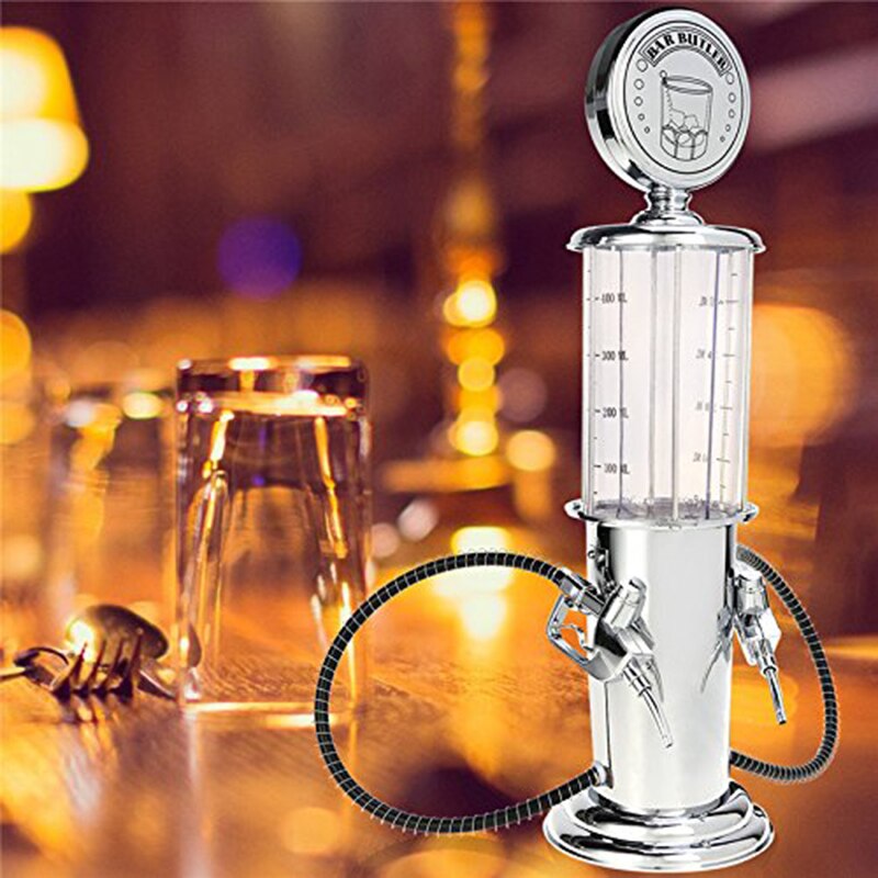 Double Gun Beer Dispenser Water Dispenser Double Gun Pump Transparent Layer Gas Station Bar Beer Kitchen