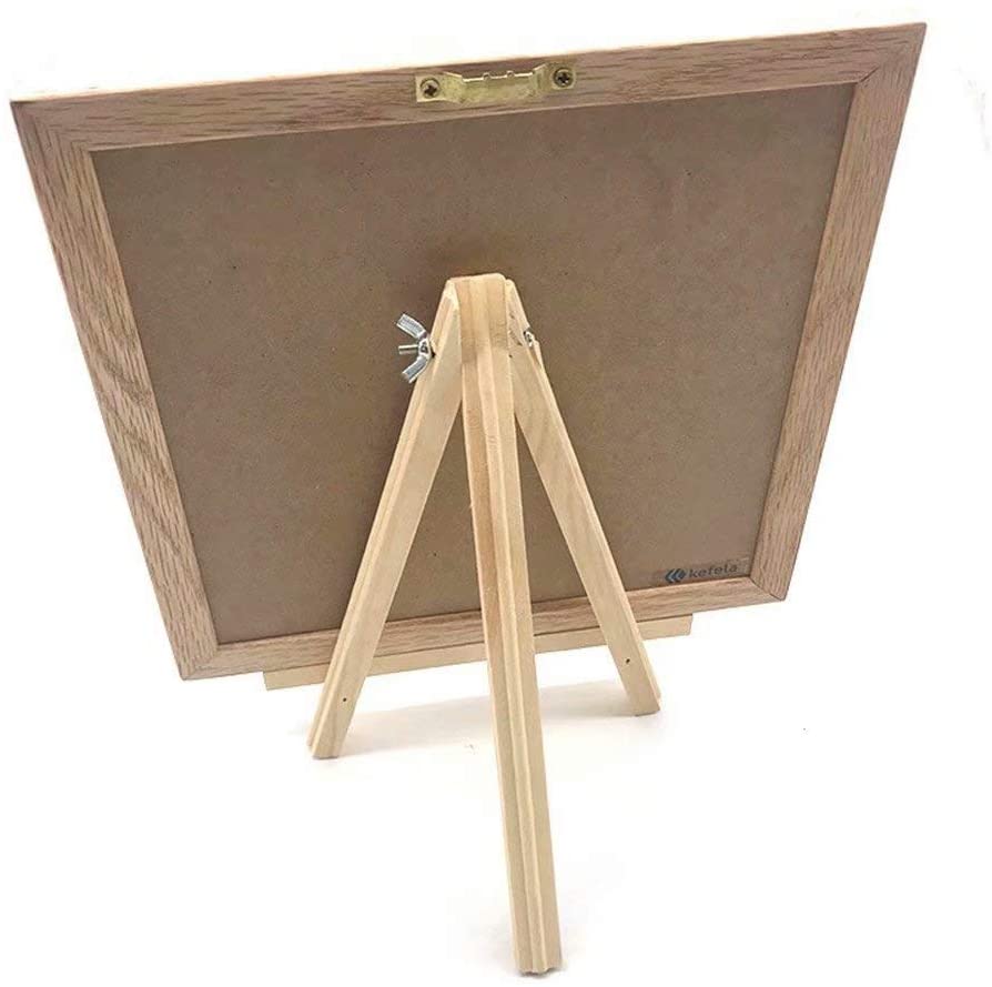 10x10 Inches Double Sided Felt Letter Board Changeable Message Black Sign Message Home Office Decor Board