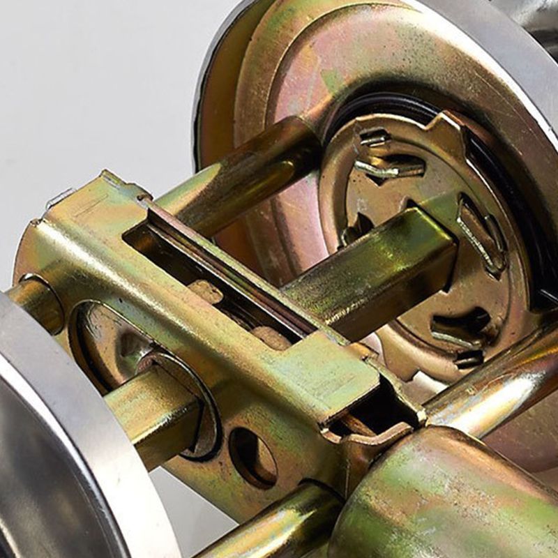 Drejning rundt dørhåndtag håndtag rustfrit stål indgangspassage med kep sæt