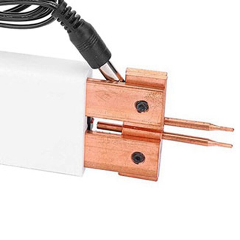 2 zestawy maszyna robić zgrzewania punktowego 12V przenośny podręczny DIY miejsce spawacze długopis mini 18650 akumulator spawacz długopis narzędzie