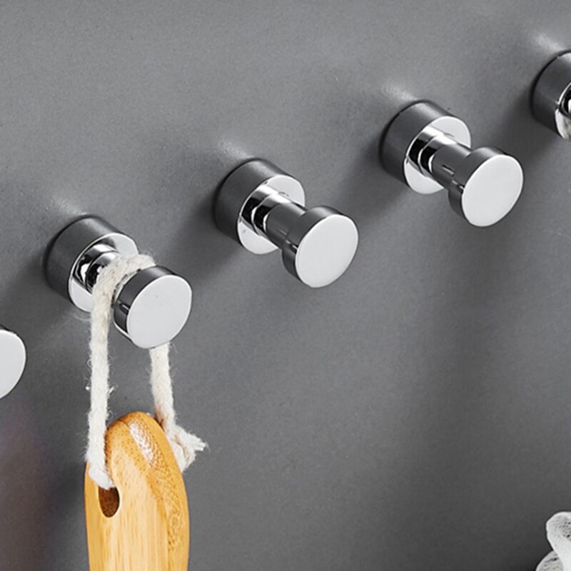 Wieszaki mosiężne wieszak na ubrania ze stali nierdzewnej gospodarstwa domowego półeczki na drobiazgi wieszak na klucze wieszak na płaszcz ręcznik łazienkowy Organizer