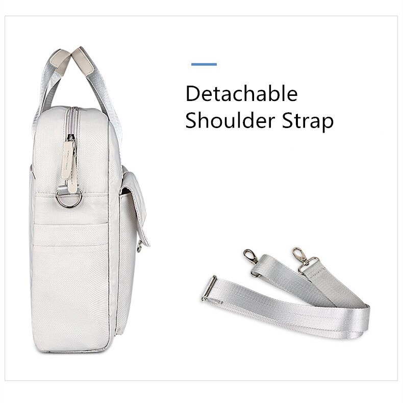 Waterproof Shockproof Laptop Bag Briefcase Men's Women's Shoulder Tote Crossbody Travel Office Business Document Storage Pouch