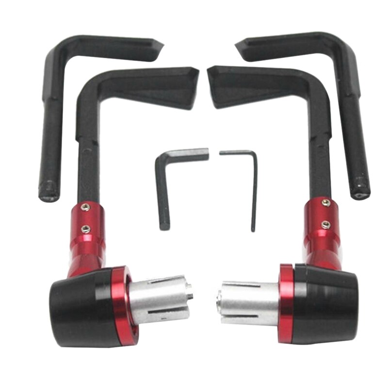 7/8 zoll 22mm Universal- Motorrad Hebel Zubehör Motorrad Bremse Cnc Griff Schutz Horn Griff Bruch: Schwarz