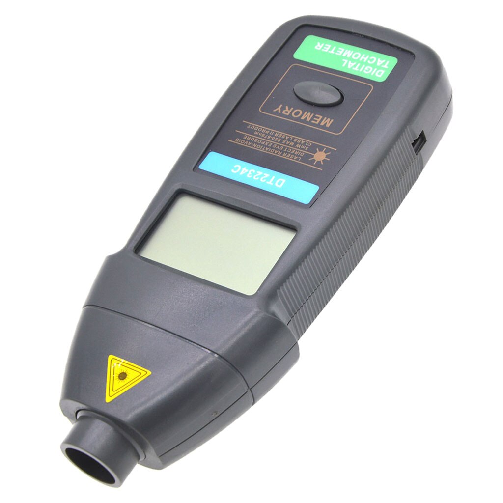 Tacómetro LCD Digital de mano, herramienta de medición de velocidad y Contador de RPM