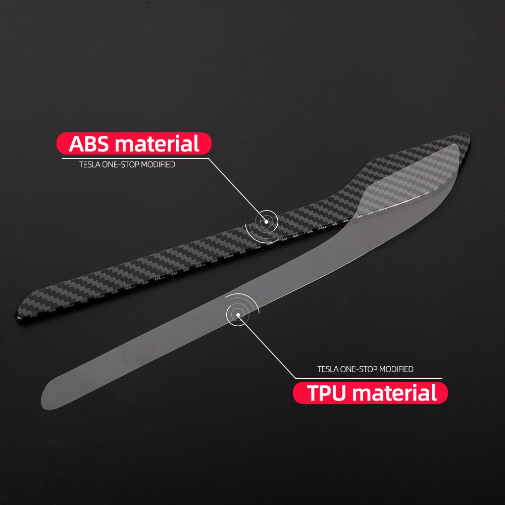 Tey til tesla modell 3 dørhåndtak beskytter klistremerke modell 3 modell y tilbehør modell tre